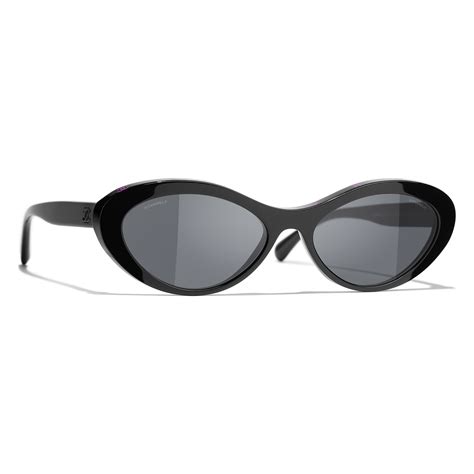 round & oval chanel sunglasses women